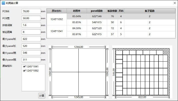 coût du panneau PCB 18