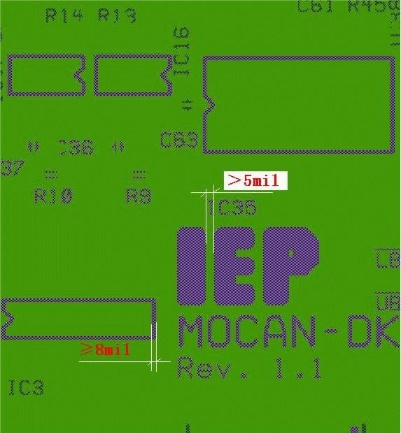 PCB-Siebdruck DFM 11