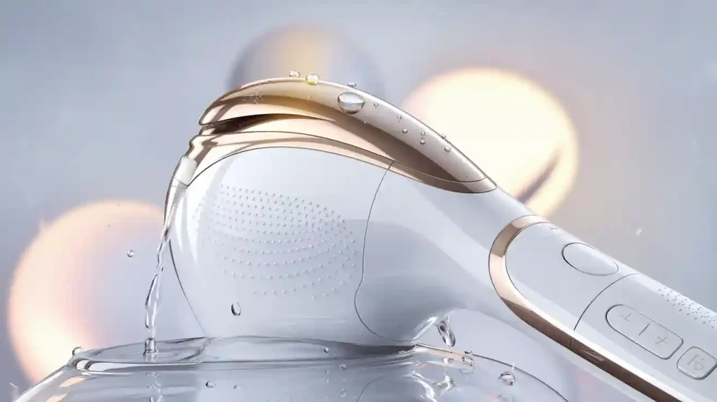 ウォータードロップテクノロジー搭載の高性能LDM美顔超音波美容器