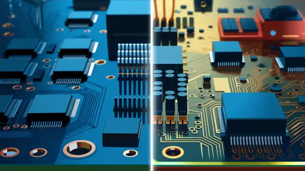 Tecnologia di montaggio superficiale vs tecnologia a foro passante