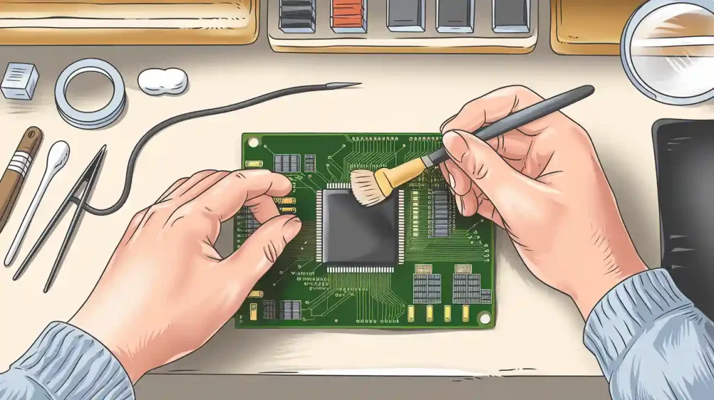 Пошаговое руководство по очистке печатных плат для начинающих