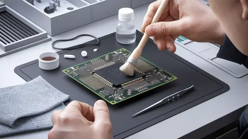 Как очистить печатные платы безопасными и надежными методами