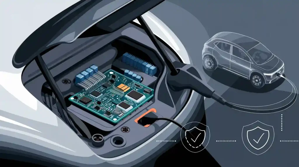 Как интеграция печатных плат повышает надежность бортовых зарядных устройств в электромобилях