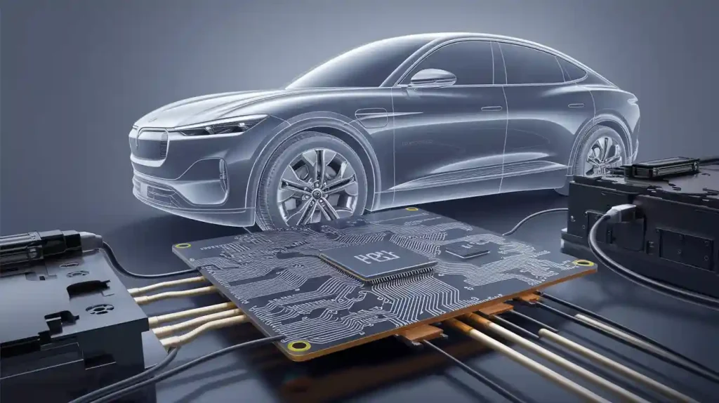 PCB v elektrických vozidlách