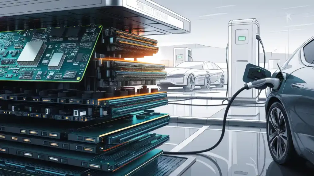 Kuchambua Maombi ya PCB katika Marundo ya Magari ya Umeme yanayochaji Haraka