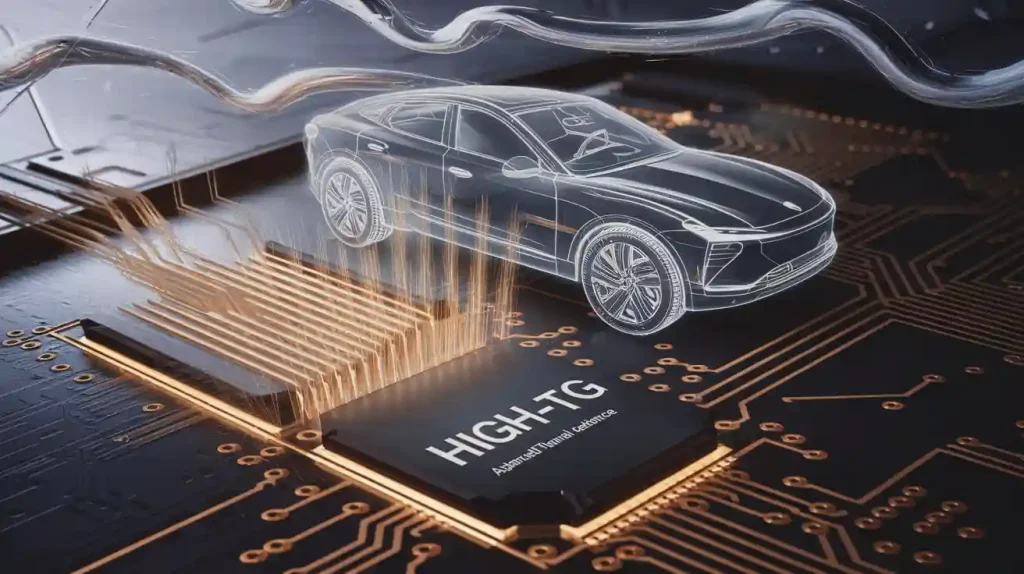 Zgjidhje PCB me Tg të Lartë për Sfidat Termike në Elektronikën e Automjeteve Elektrike