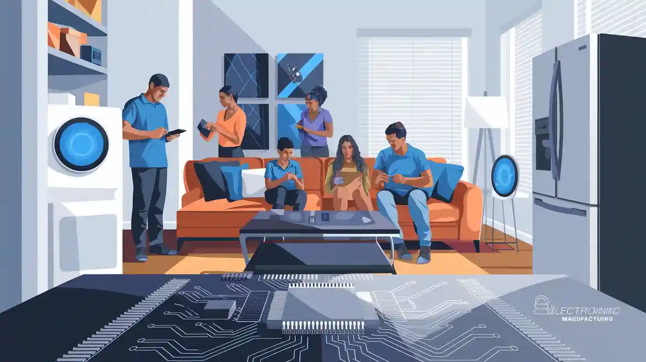 Importanța producției electronice pentru casele inteligente