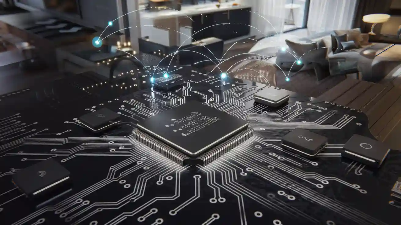 PCB de înaltă frecvență pentru module Wi-Fi, Zigbee și Bluetooth în aplicații Smart Home