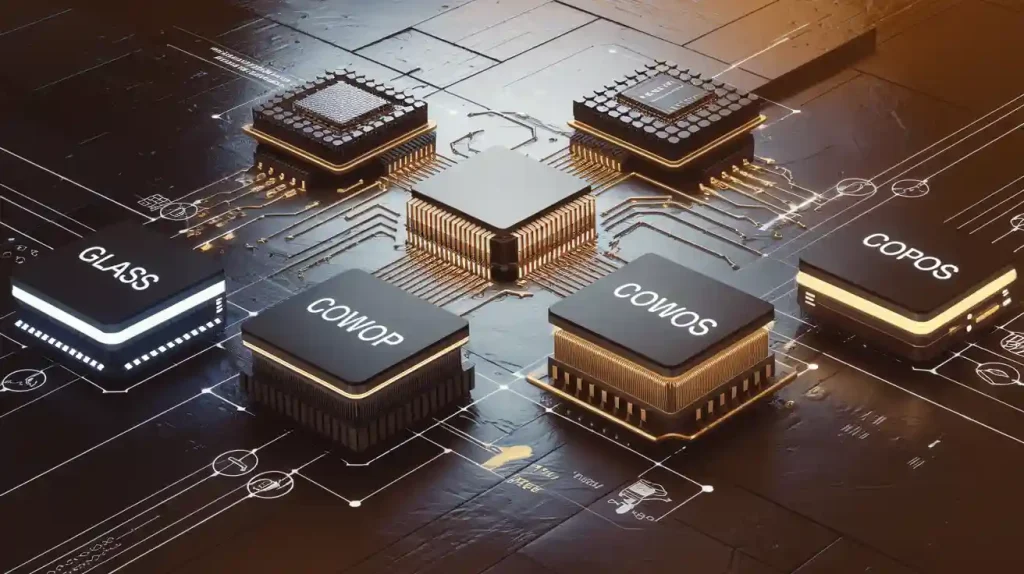 Vidrio vs. CoWoP vs. CoWoS vs. CoPoS