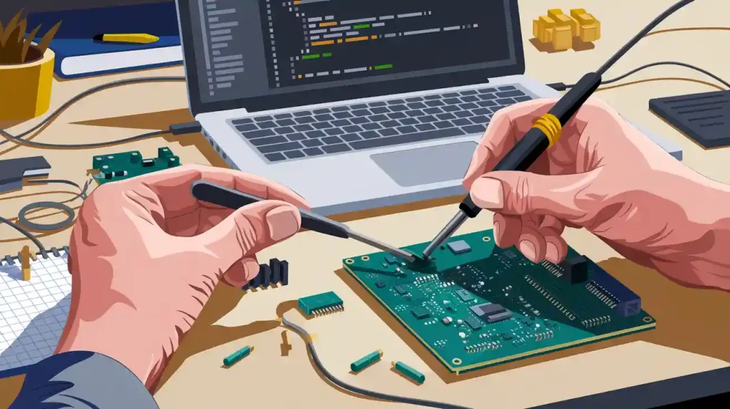 Viktiga verktyg och steg för programmering av kretskort