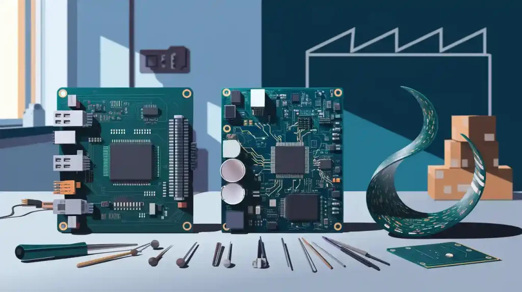Comprendere le differenze tra PCBA, PCA e FPCA per i piccoli produttori