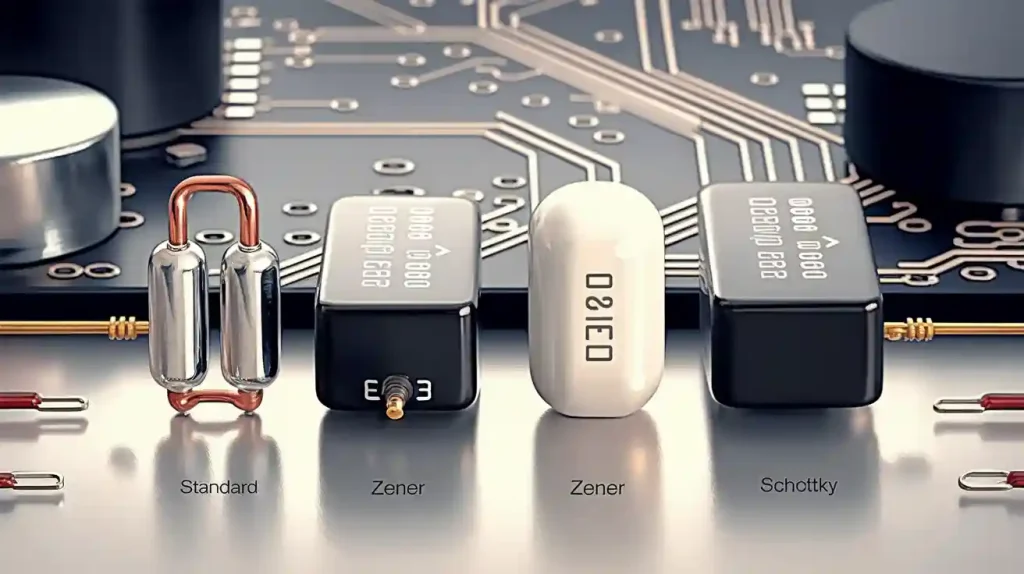 Membandingkan berbagai jenis dioda untuk proyek elektronik