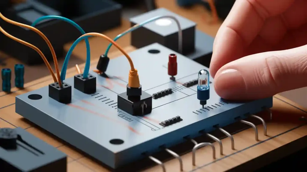 在LED電路中使用二極體