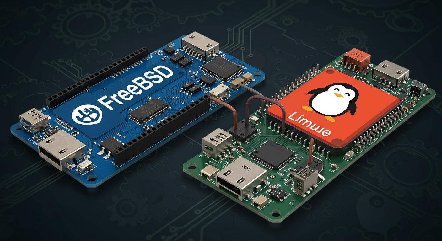 FreeBSD vs Linux do Chórais Leabaithe, image size:1408x768