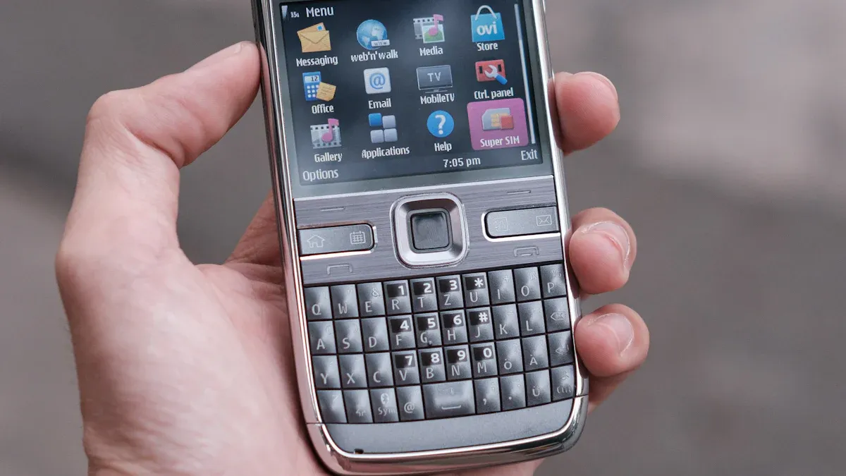 Panoramica del telefono cellulare