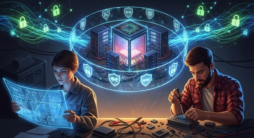 تصميم وتصنيع جدران الحماية للأمن السيبراني