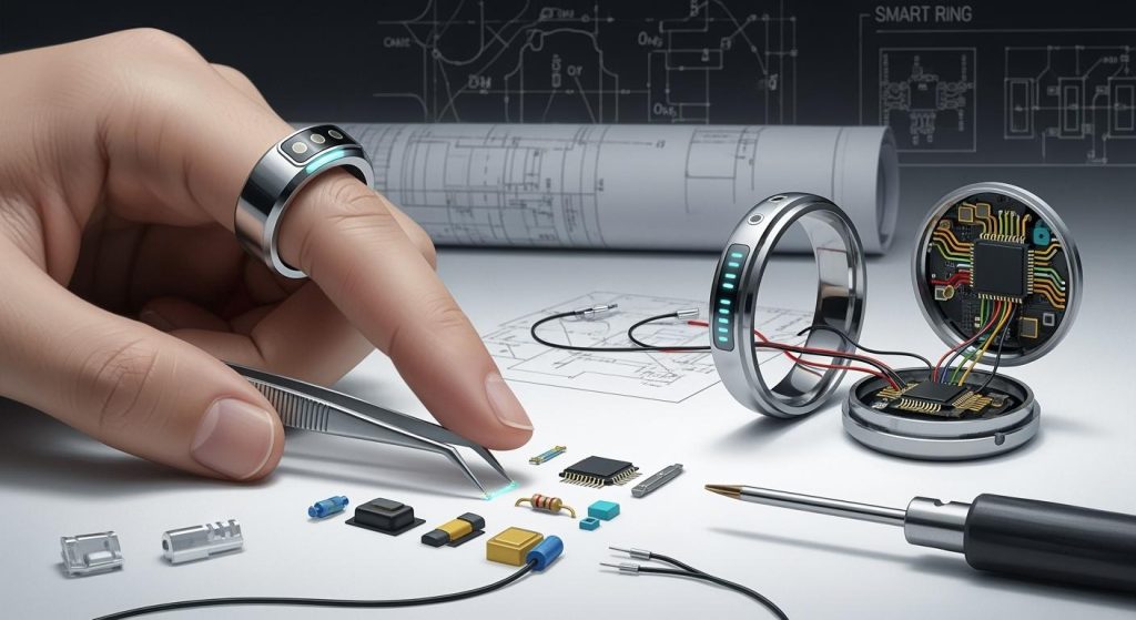 Разработка и производство «умных» колец.