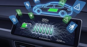 Sistema de gerenciamento de bateria em veículos elétricos