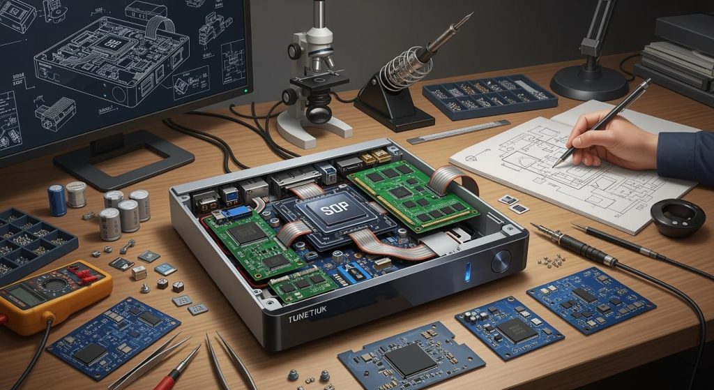 Diseño y fabricación de decodificadores