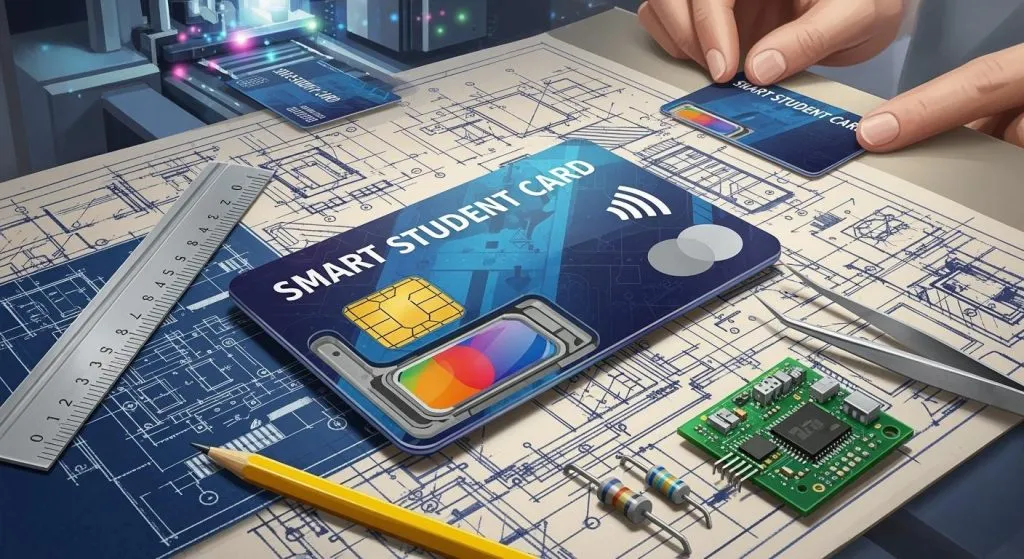 スマート学生カードの設計と製造
