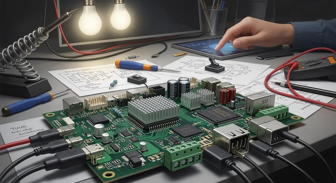 智能照明控制模块设计与制造