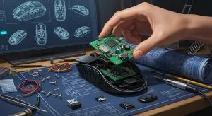 تصميم وتصنيع فأرة لاسلكية