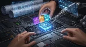 ການອອກແບບ ແລະ ການຜະລິດໂທລະສັບ AI