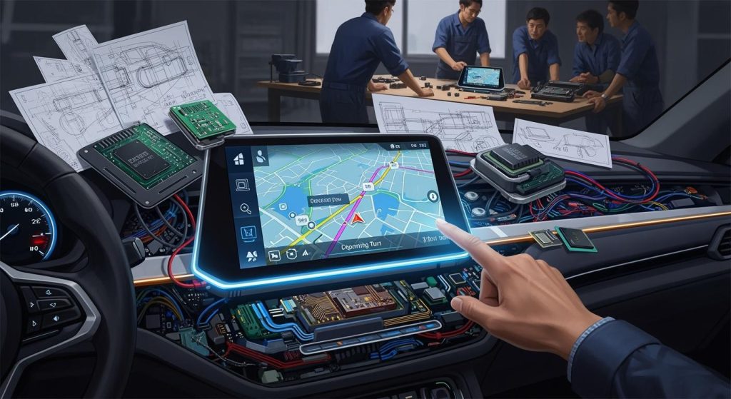 Проектирование и производство автомобильных навигационных систем