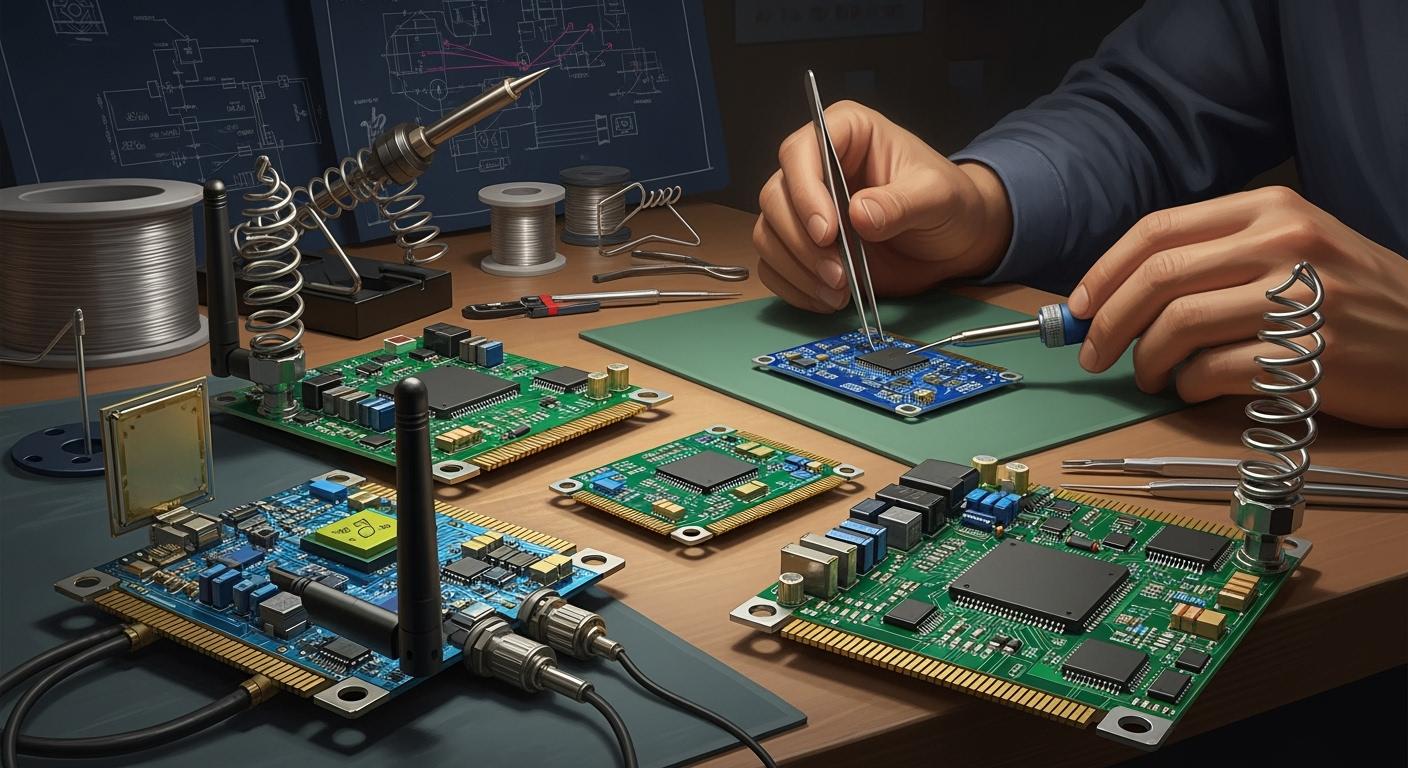 Uyilo kunye nokuveliswa kweeModyuli zoThumelo olungenazingcingo