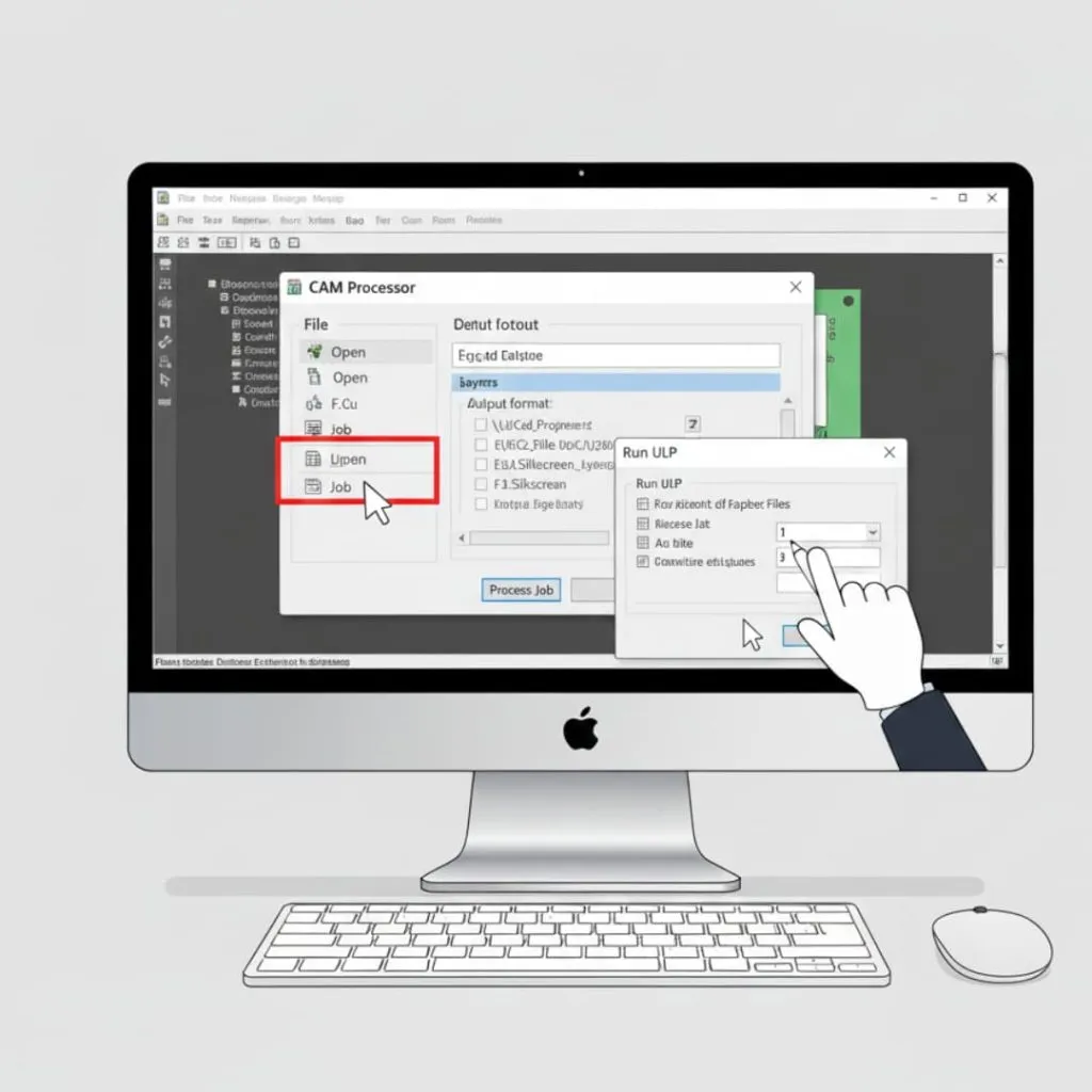eksportér Gerber-fil fra Eagle