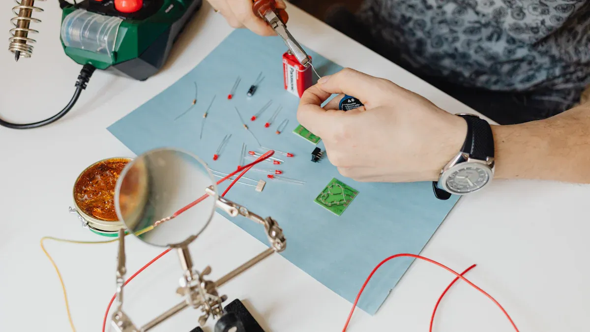 Producción de relojes despertadores digitales