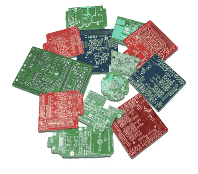 ສີໜ້າກາກເຊື່ອມ PCB ທົ່ວໄປ