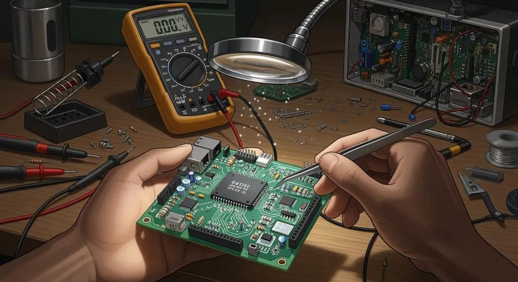 Реальный опыт работы с проектами по реверс-инжинирингу печатных плат.