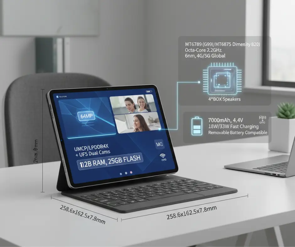 Électronique grand public - Configurations de tablettes 4G/5G