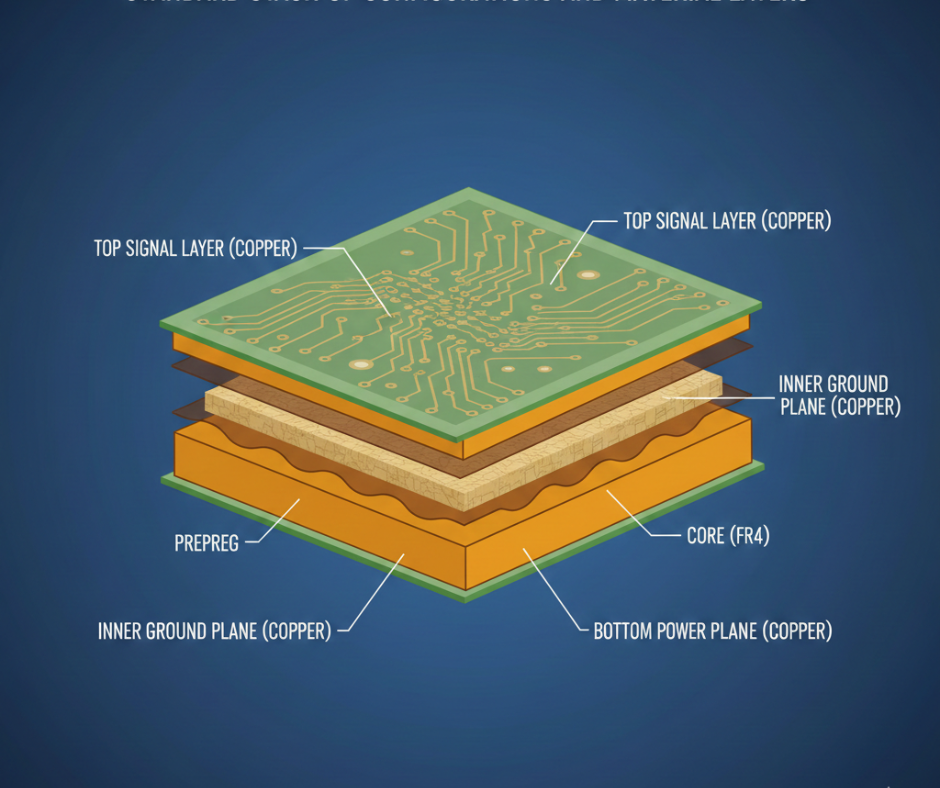 Standard Stack-Up Configurations and Material Layers