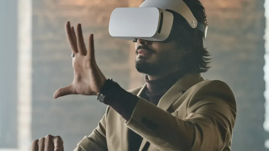 Équipements de réalité virtuelle pour l'industrie : style d'un ingénieur