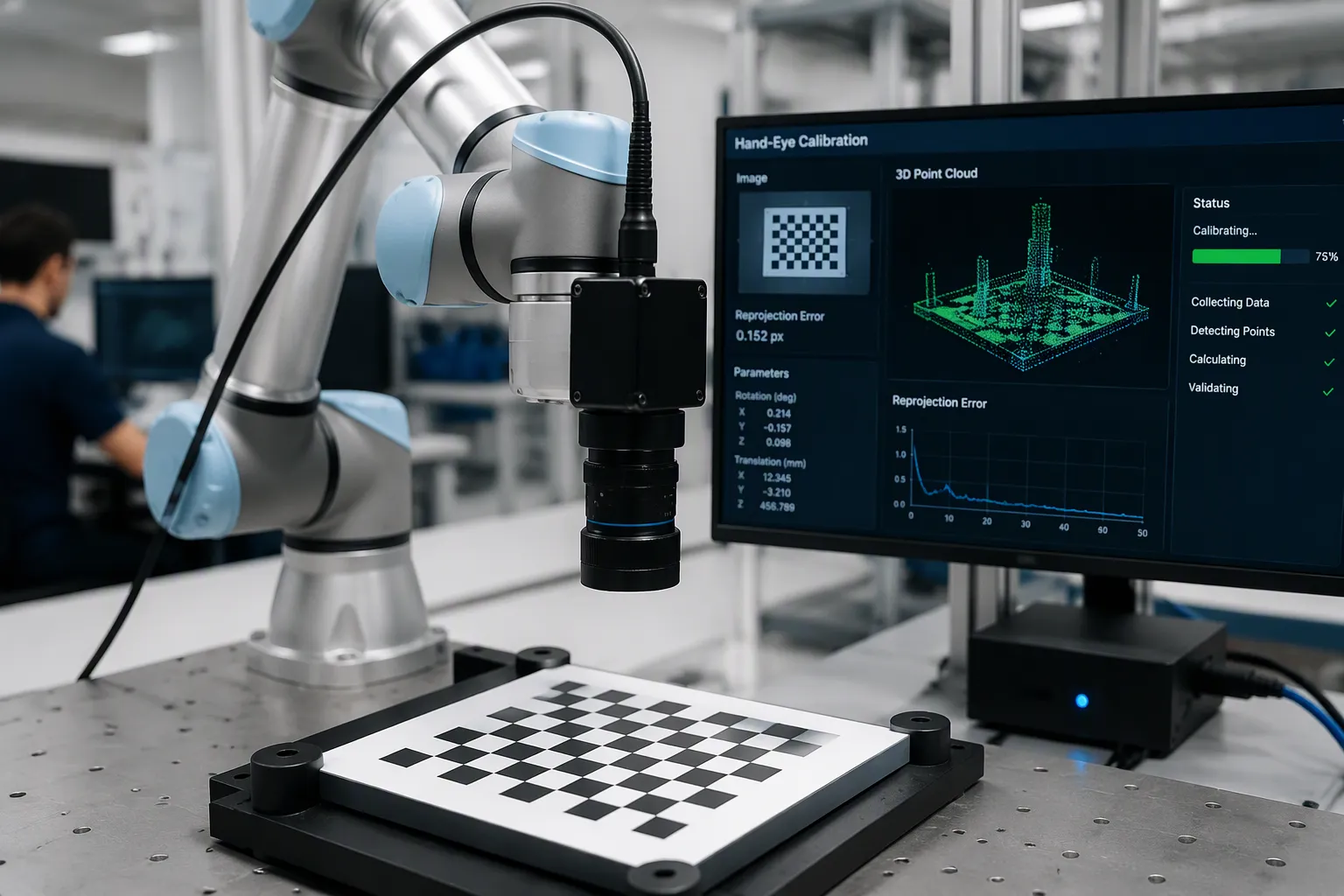 Vision Integration for Vision-Guided Arms