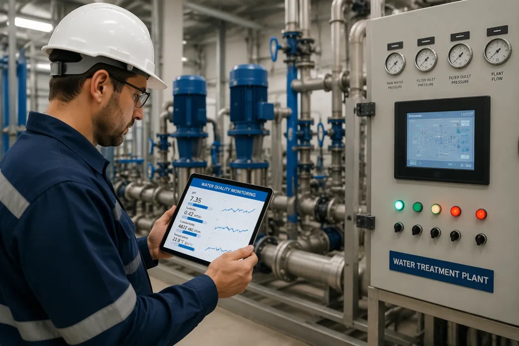 Water Quality Monitoring and Pump Valve Control Guide