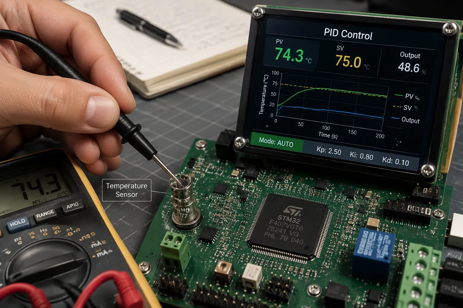 PCB tasarımında aşırı ısınmaya karşı koruma için PID sıcaklık kontrolü