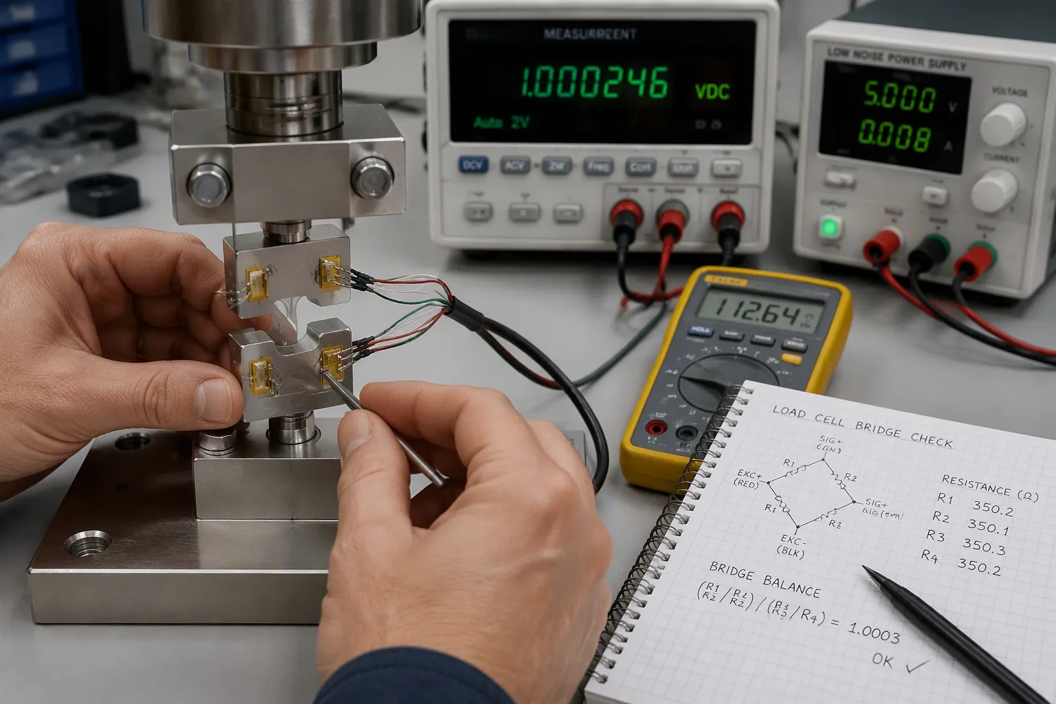 High-Precision Load Sensing Front End