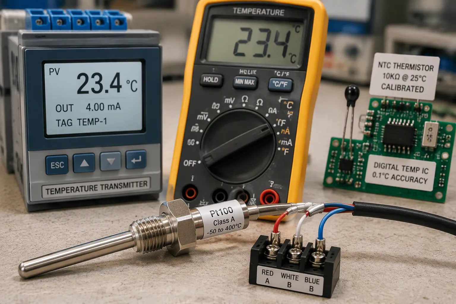Accurate Temperature Control With Accurate Temperature Sensors