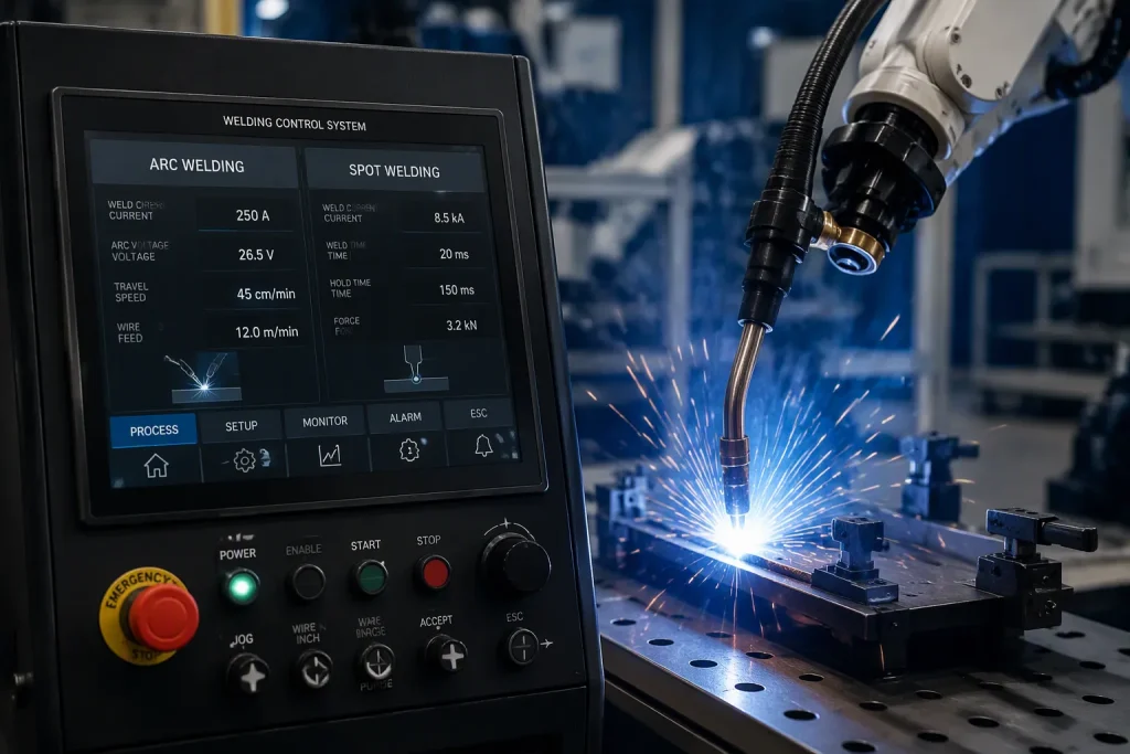 What an Arc Welding & Spot Welding Control System Is and How It Works
